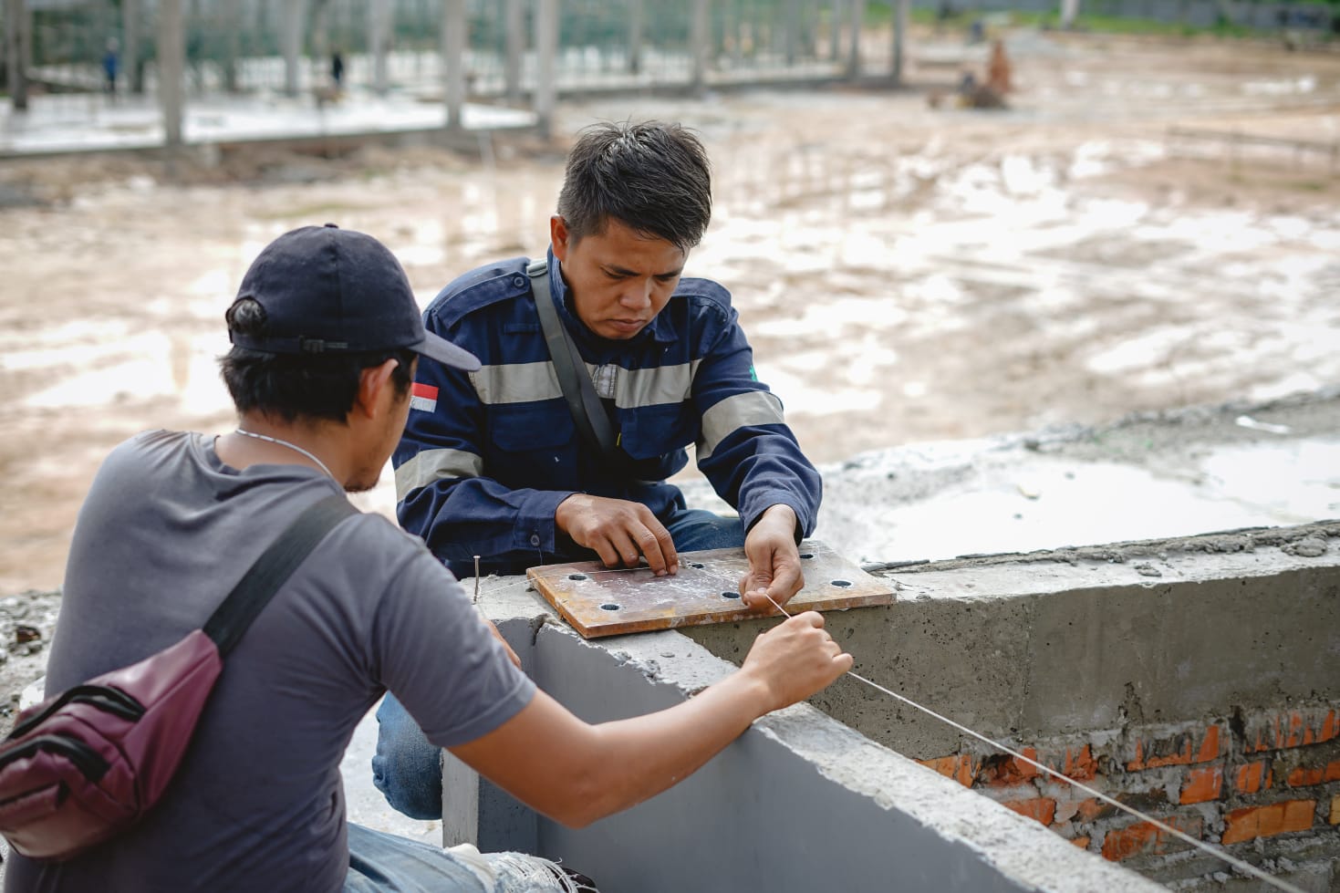 Progres Blok A (Masjid Miftahul Khair)